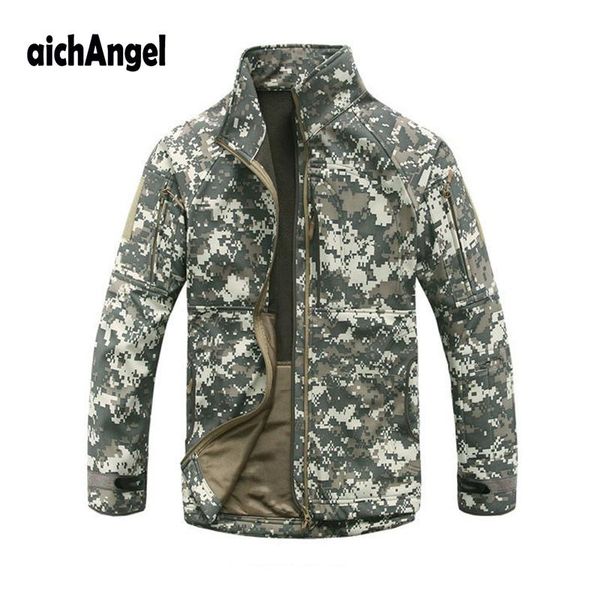 men's jackets army camouflage military windcheater tactical jacket hunt raincoat standcollar windproof outerwear fleece coats, Black;brown
men's jackets army camouflage military windcheater tactical jacket hunt raincoat standcollar windproof outerwear fleece coats, Black;brown