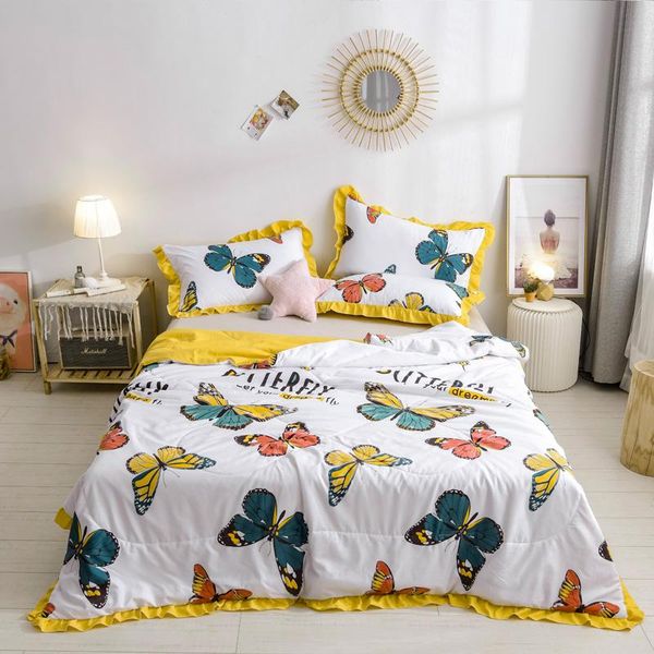 comforters & sets ruffles duvet summer washsed cotton throw blanket 1pc patchwork bedspread 200*230 cool butterfly cover quilts home bed pas
comforters & sets ruffles duvet summer washsed cotton throw blanket 1pc patchwork bedspread 200*230 cool butterfly cover quilts home bed pas