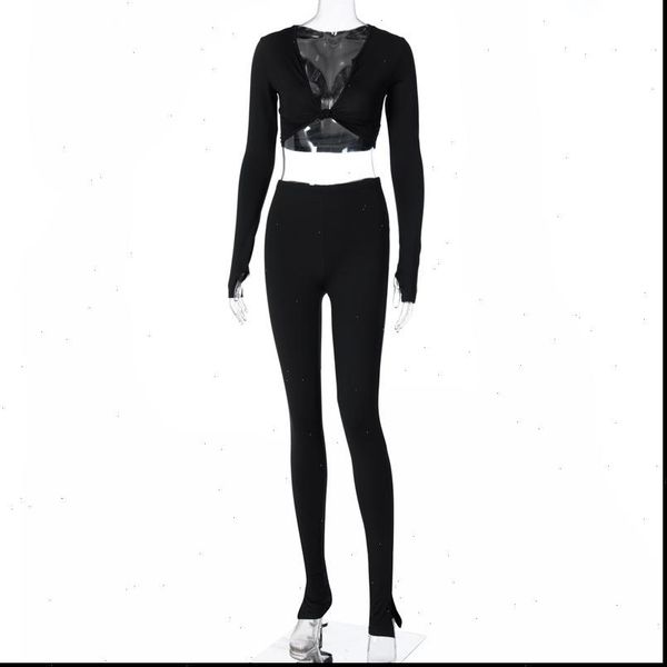 sporty casual solid fitness women tracksuits two piece sets long sleeve v neck workout wrapped tracksuit crop and leggings, Gray
sporty casual solid fitness women tracksuits two piece sets long sleeve v neck workout wrapped tracksuit crop and leggings, Gray
