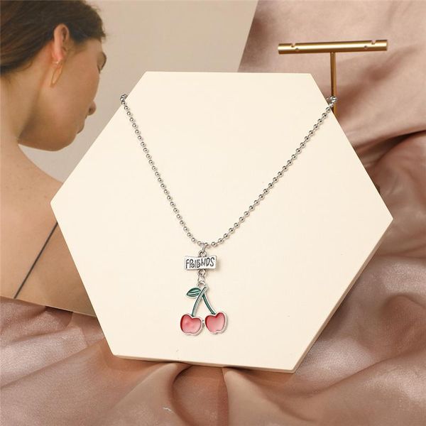 pendant necklaces fashion punk red cherry necklace for women silver color long chain statement jewelry friendships gift
pendant necklaces fashion punk red cherry necklace for women silver color long chain statement jewelry friendships gift