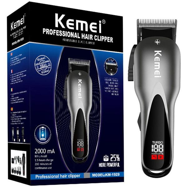 original lcd professional fading blending electric hair clipper taper lever trimmer beard men haircut for finishing tool clippers
original lcd professional fading blending electric hair clipper taper lever trimmer beard men haircut for finishing tool clippers