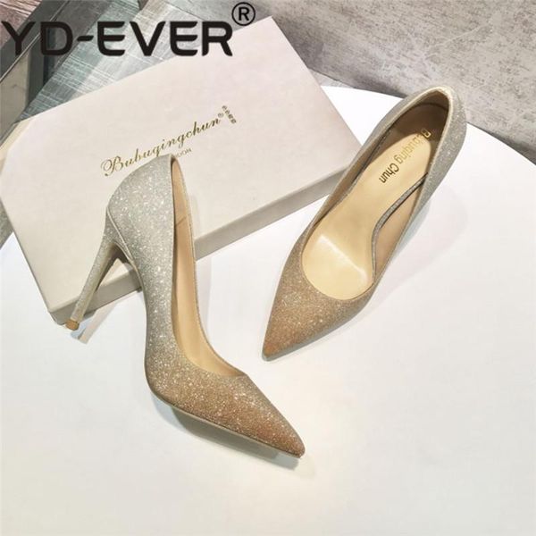 dress shoes fashion women pumps gold silver glitter strass point toe high heels party bride wedding 10cm 8, Black
dress shoes fashion women pumps gold silver glitter strass point toe high heels party bride wedding 10cm 8, Black