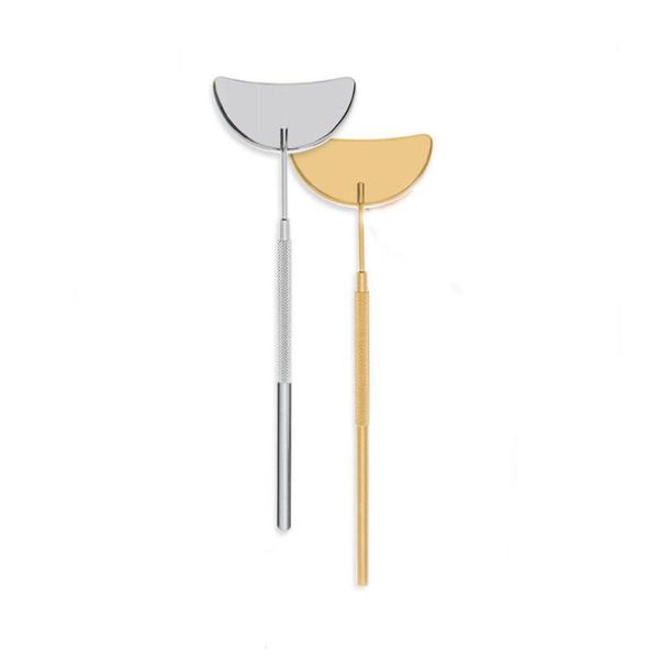 false eyelashes inspection mirror eyelash tool lash half-moon shape stainless steel extension
false eyelashes inspection mirror eyelash tool lash half-moon shape stainless steel extension