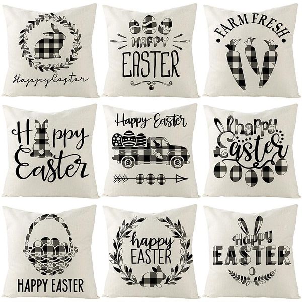cushion/decorative pillow easter cushion cover decorative black white wave throw pillowcase home chair sofa seat linen cartoon 45x45cm
cushion/decorative pillow easter cushion cover decorative black white wave throw pillowcase home chair sofa seat linen cartoon 45x45cm