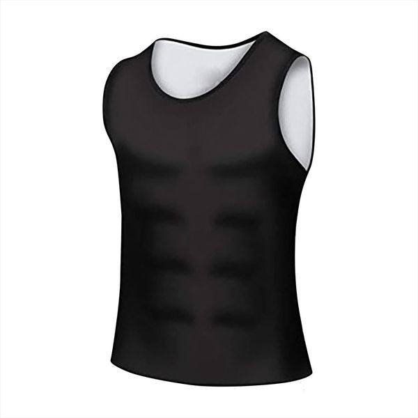 mens vest sweating elasticity men slimming advanced sports solid color chaleco de los homb, White;black
mens vest sweating elasticity men slimming advanced sports solid color chaleco de los homb, White;black
