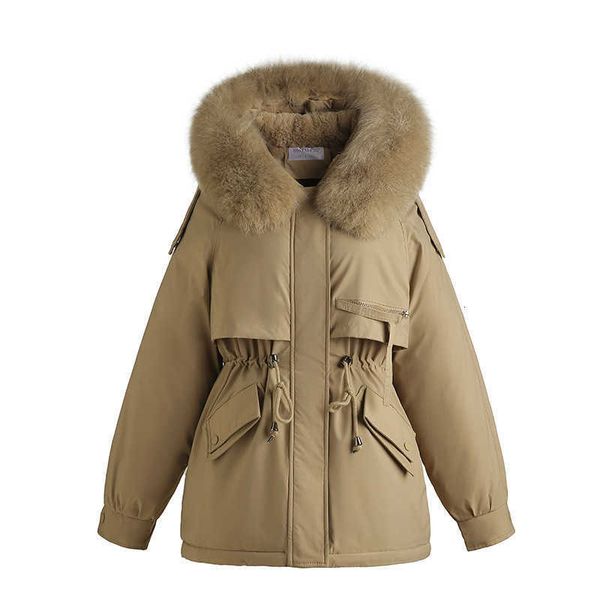 2021 winter korean fashion temperament down cotton padded et women's thickened medium and long large wool collar, Black
2021 winter korean fashion temperament down cotton padded et women's thickened medium and long large wool collar, Black