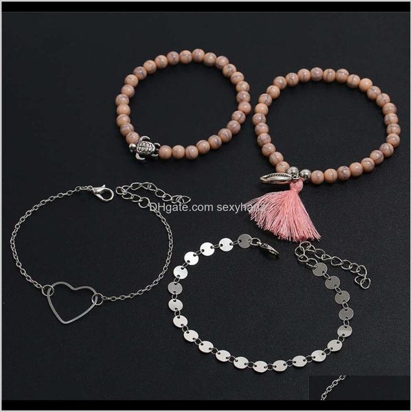 other bracelets drop delivery 2021 jewelry shell sequin bead chain tassel bracelet four piece suit anklet bn-79 gr7d8, Golden;silver
other bracelets drop delivery 2021 jewelry shell sequin bead chain tassel bracelet four piece suit anklet bn-79 gr7d8, Golden;silver