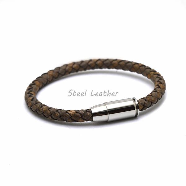 charm bracelets 5pcs/lot custom logo fashion man gray genuine leather rope mixed braided bracelet simple punk woman classic, Golden;silver
charm bracelets 5pcs/lot custom logo fashion man gray genuine leather rope mixed braided bracelet simple punk woman classic, Golden;silver