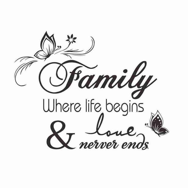 wall stickers family love never end quote decal lettering art words sticker home decor wedding decoration living room
wall stickers family love never end quote decal lettering art words sticker home decor wedding decoration living room