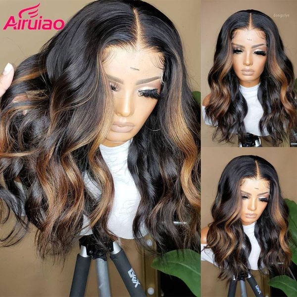 preplucked body wave lace front wig for women human hair highlight colored ombre transparent glueless hd deep part full1, Black;brown
preplucked body wave lace front wig for women human hair highlight colored ombre transparent glueless hd deep part full1, Black;brown