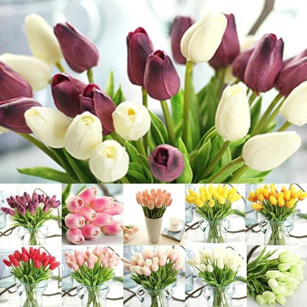 decorative flowers & wreaths 5pcs/set artificial tulip simulation decoration fake flower
decorative flowers & wreaths 5pcs/set artificial tulip simulation decoration fake flower