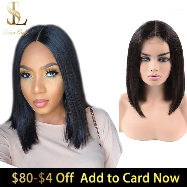 short bob human hair lace closure wigs for women 2x6 180 density deep long parting brazilian remy wig1, Black;brown
short bob human hair lace closure wigs for women 2x6 180 density deep long parting brazilian remy wig1, Black;brown