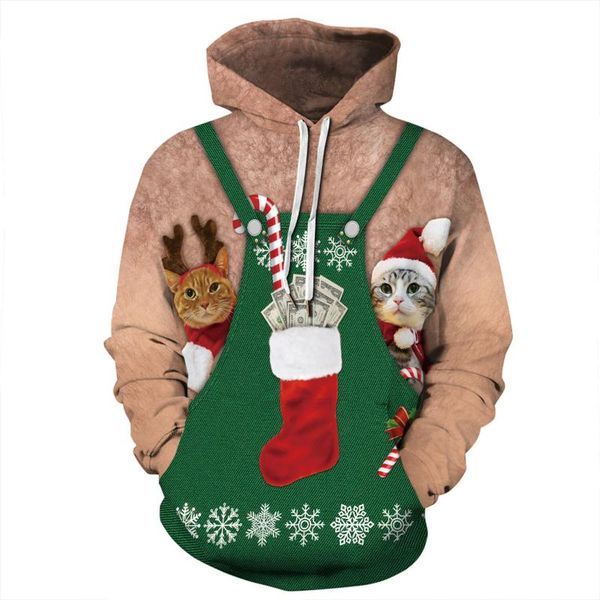 men's hoodies & sweatshirts men xmas 3d funny print christmas casual long sleeve drawsting crewneck holiday hoodie 5xl, Black
men's hoodies & sweatshirts men xmas 3d funny print christmas casual long sleeve drawsting crewneck holiday hoodie 5xl, Black