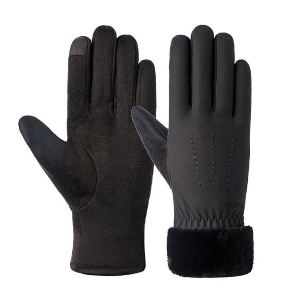 five fingers gloves womens windproof wrist warm winter mittens driving ski glove 9.3, Blue;gray
five fingers gloves womens windproof wrist warm winter mittens driving ski glove 9.3, Blue;gray