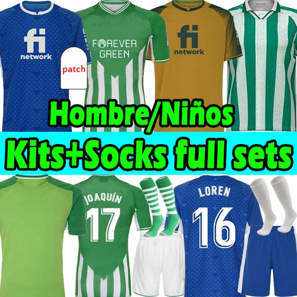2021 2022 real betis soccer jersey joaquin loren boudebouz bartra a.guardado jerseys canales fekir 21/22 men kids kit socks full sets footba, Black;yellow
2021 2022 real betis soccer jersey joaquin loren boudebouz bartra a.guardado jerseys canales fekir 21/22 men kids kit socks full sets footba, Black;yellow