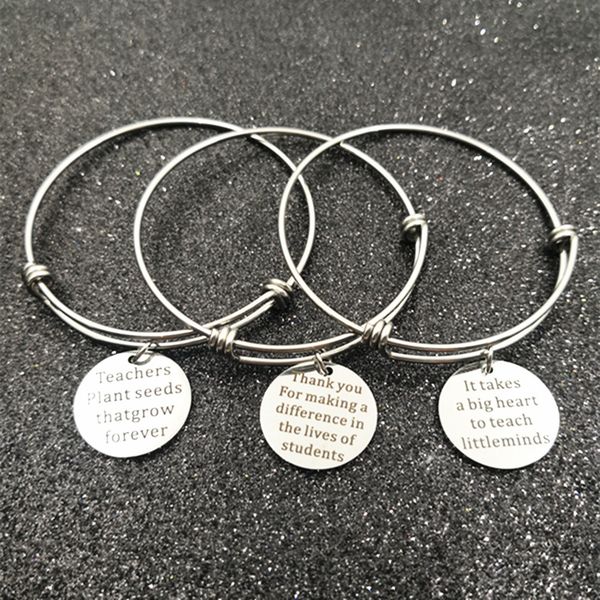 kimter stainless steel bangle bracelets teachers' day cuff bracelet for women teacher gifts fashion accessories dhl q608fz, Golden;silver
kimter stainless steel bangle bracelets teachers' day cuff bracelet for women teacher gifts fashion accessories dhl q608fz, Golden;silver