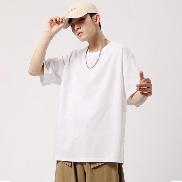men's t-shirts -2002 men summer fashion trendy premium cotton loose outdoor streetwear cool drop shoulder half sleeve tees pullover, White;black
men's t-shirts -2002 men summer fashion trendy premium cotton loose outdoor streetwear cool drop shoulder half sleeve tees pullover, White;black
