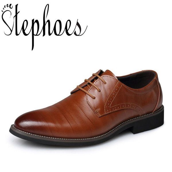 dress shoes stephoes 2021 men flat classic genuine leather bullock oxfords lace up designer luxury, Black
dress shoes stephoes 2021 men flat classic genuine leather bullock oxfords lace up designer luxury, Black