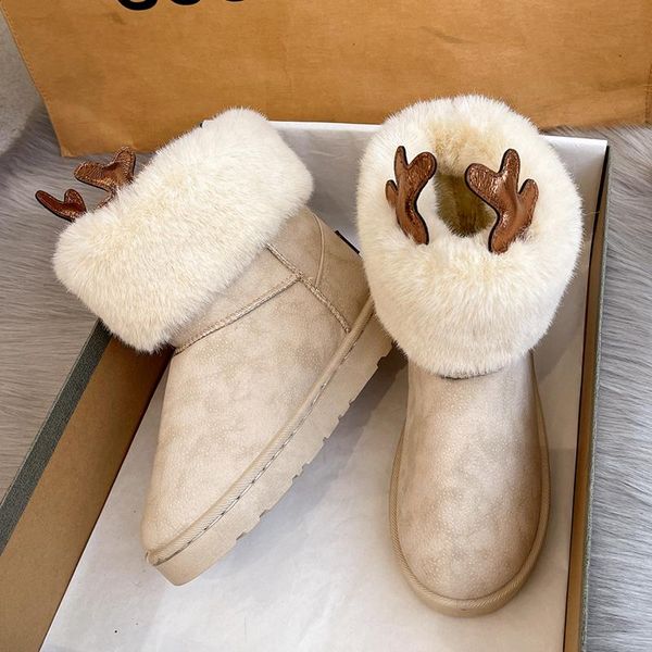 boots 2021 winter cute buckhorn snow short fashion warm fur for women black ankle boot flats platform ladies shoes fluffy
boots 2021 winter cute buckhorn snow short fashion warm fur for women black ankle boot flats platform ladies shoes fluffy