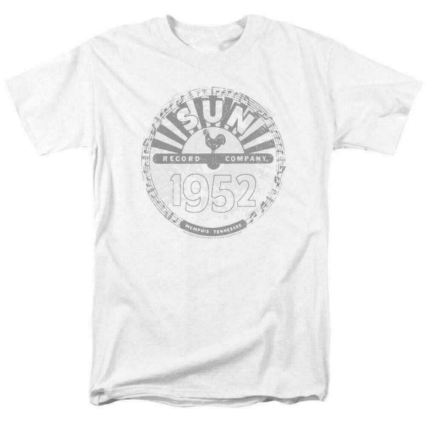sun records crusty logo t shirt licensed classic rock n roll music merch white, White;black
sun records crusty logo t shirt licensed classic rock n roll music merch white, White;black