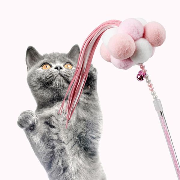 cat toys 1 pcs toy tassel playing sticks with bell plush ball multicolor portable puzzle game playable likes pet
cat toys 1 pcs toy tassel playing sticks with bell plush ball multicolor portable puzzle game playable likes pet