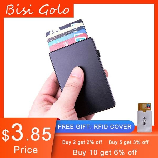 wallets bisi goro anti-theft aluminum single box smart wallet slim rfid fashion clutch -up push button card holder name case, Red;black
wallets bisi goro anti-theft aluminum single box smart wallet slim rfid fashion clutch -up push button card holder name case, Red;black