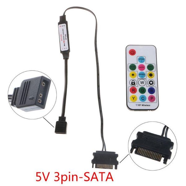 controller rf wireless remote control for case led light 3pin 5v or 4pin 12v rgb aura sync power supply hx6a computer cables & connectors
controller rf wireless remote control for case led light 3pin 5v or 4pin 12v rgb aura sync power supply hx6a computer cables & connectors