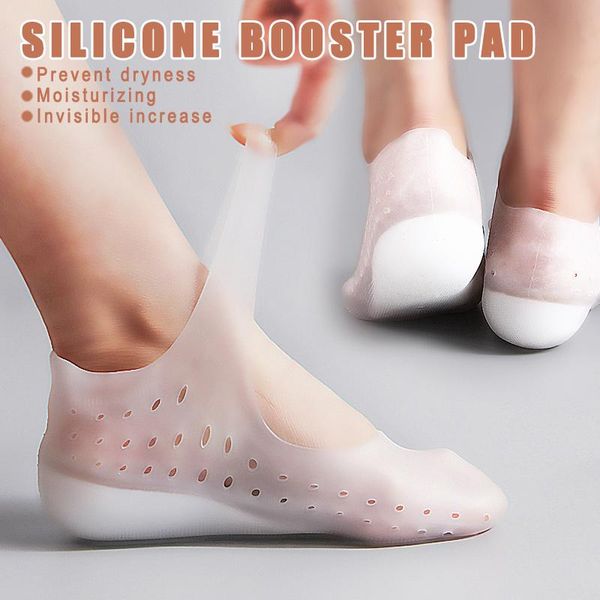shoes materials ly 1 pair invisible height lift heel pad sock liners increase insole silicone for women men, Black
shoes materials ly 1 pair invisible height lift heel pad sock liners increase insole silicone for women men, Black