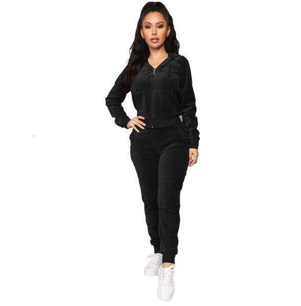 fashion pink velvet tracksuit women winter zipper sweatshirt + track activewear matching set joggers pants outfitthe female, Gray
fashion pink velvet tracksuit women winter zipper sweatshirt + track activewear matching set joggers pants outfitthe female, Gray