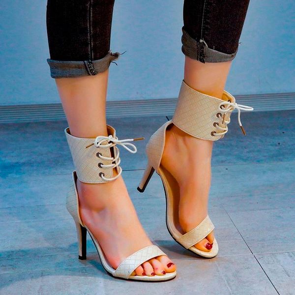 sandals 2021 summer fashion roman leopard print stiletto high-heeled round toe lace-up open-toe slimming women's, Black
sandals 2021 summer fashion roman leopard print stiletto high-heeled round toe lace-up open-toe slimming women's, Black