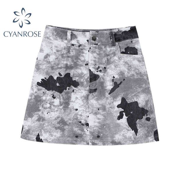 a-line camouflage crop denim skirt for women stylish high waist party club e-girl retro tie dye clothing mujer ulzzang casual 210417, Black
a-line camouflage crop denim skirt for women stylish high waist party club e-girl retro tie dye clothing mujer ulzzang casual 210417, Black