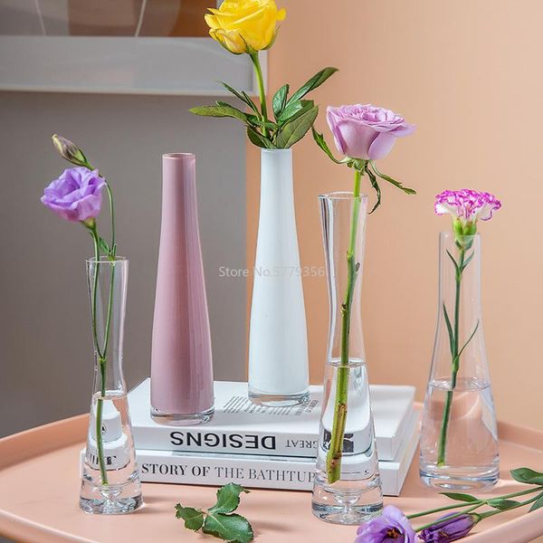 vases glass slim transparent vase hydroponic dried flower small living room decoration home decor tablemini
vases glass slim transparent vase hydroponic dried flower small living room decoration home decor tablemini