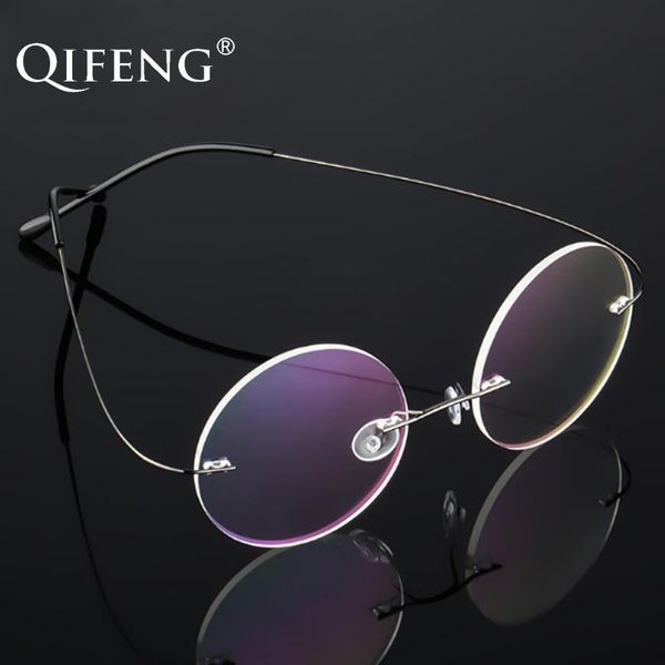 fashion sunglasses frames spectacle frame eyeglasses men women vintage round rimless computer optical female male clear lens glasses qf248, Black
fashion sunglasses frames spectacle frame eyeglasses men women vintage round rimless computer optical female male clear lens glasses qf248, Black