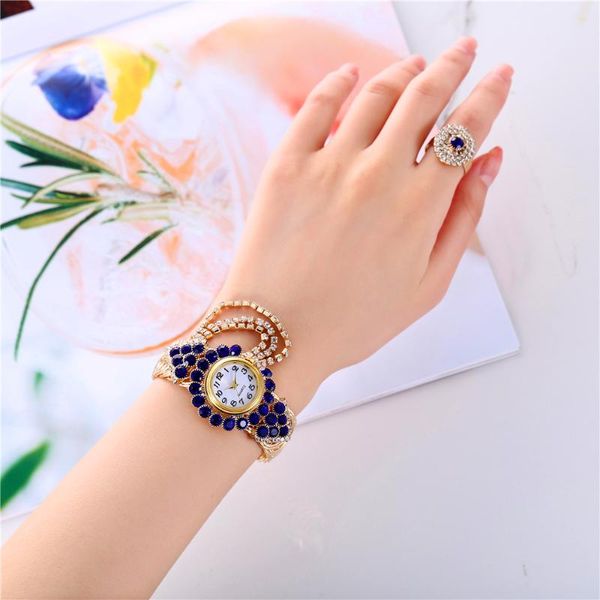 wristwatches rhinestone bracelet watch ring set ladies wristwatch relogio feminino evening dress jewelry, Slivery;brown
wristwatches rhinestone bracelet watch ring set ladies wristwatch relogio feminino evening dress jewelry, Slivery;brown
