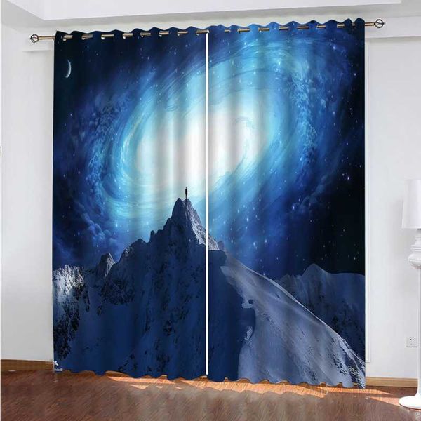 curtain & drapes fashion custom 3d blackout bedroom decoration universe starry sky snow mountain curtains for living room
curtain & drapes fashion custom 3d blackout bedroom decoration universe starry sky snow mountain curtains for living room