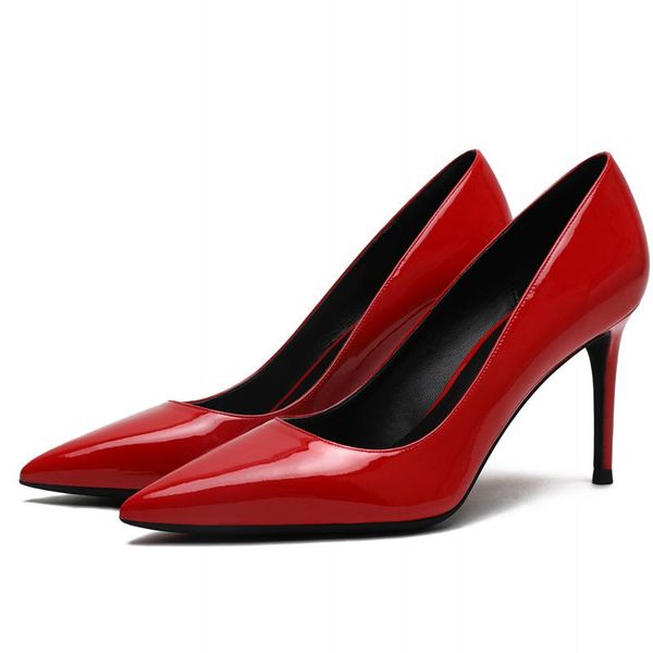 dress shoes luxury genuine patent leather pump black pointed toe pumps super high heel shallow party career elegant e0048
dress shoes luxury genuine patent leather pump black pointed toe pumps super high heel shallow party career elegant e0048