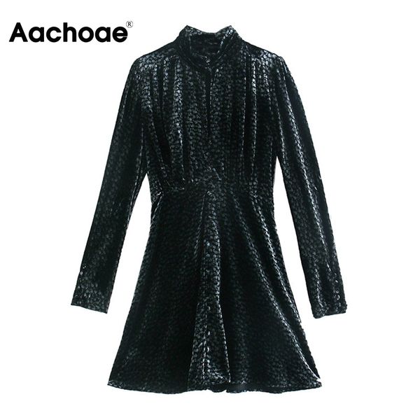 aachoae autumn spring print mini dress women long sleeve vintage velvet dress elegant a line party dress vestido de mujer xs-l 210413, Black;gray
aachoae autumn spring print mini dress women long sleeve vintage velvet dress elegant a line party dress vestido de mujer xs-l 210413, Black;gray