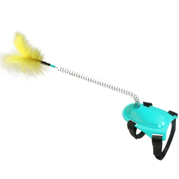 cat toys funny teasing for cats spring stick interactive toy feather pet interaction
cat toys funny teasing for cats spring stick interactive toy feather pet interaction
