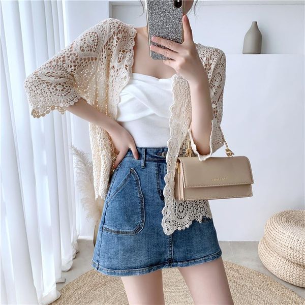 womens t-shirt follower hollow out tees knitted cardigan slim vintage lace all-match ladies apricot white crop
womens t-shirt follower hollow out tees knitted cardigan slim vintage lace all-match ladies apricot white crop