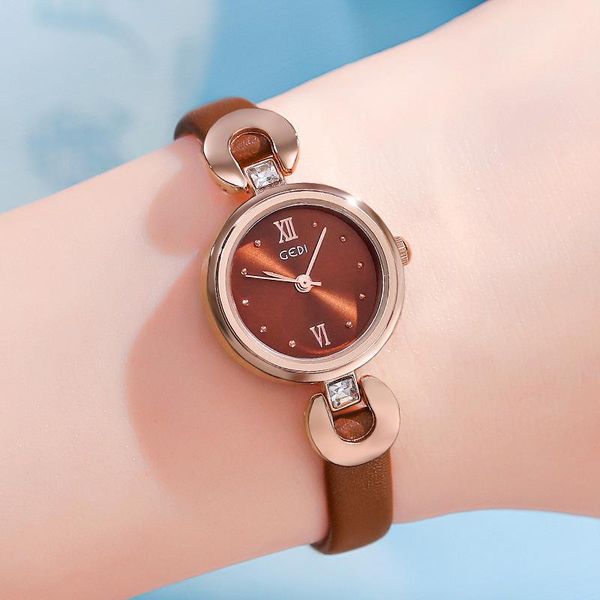 wristwatches simple belt ladies watch fashion casual women's small temperament student, Slivery;brown
wristwatches simple belt ladies watch fashion casual women's small temperament student, Slivery;brown