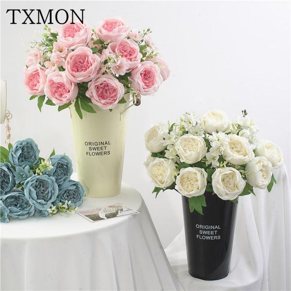 heads peony bouquets simulation retro fake flower living room home decoration silk flowers romantic wedding arrangement decorative & wreat w
heads peony bouquets simulation retro fake flower living room home decoration silk flowers romantic wedding arrangement decorative & wreat w