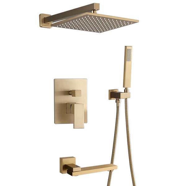 bathroom shower set rainfall showerhead ceiling system brass brushed gold cold and mixer 3 funtion sets
bathroom shower set rainfall showerhead ceiling system brass brushed gold cold and mixer 3 funtion sets