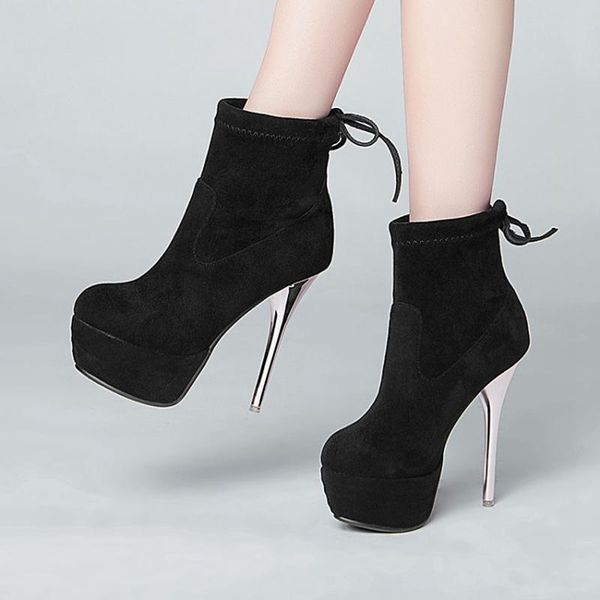 boots women 2021 autumn winter ankle fashion high heels platform round head booties wedding party shoes 2-91, Black
boots women 2021 autumn winter ankle fashion high heels platform round head booties wedding party shoes 2-91, Black