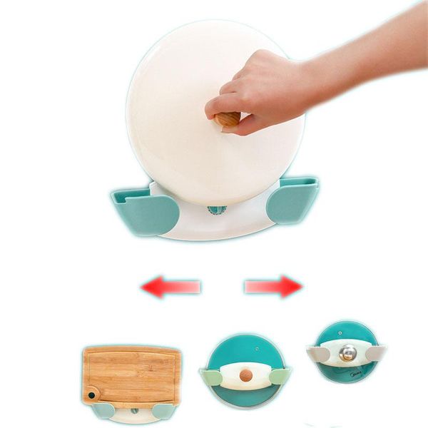 retractable pot cover rack wall-mounted adjustable cutting board shelf lid organizer kitchen storage accessories & organization
retractable pot cover rack wall-mounted adjustable cutting board shelf lid organizer kitchen storage accessories & organization
