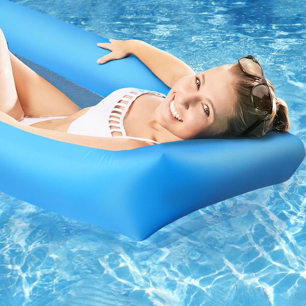 fold inflatable floating lounge water hammock swimming pool bed sofa light weight mattress fast inflation floats & tubes
fold inflatable floating lounge water hammock swimming pool bed sofa light weight mattress fast inflation floats & tubes