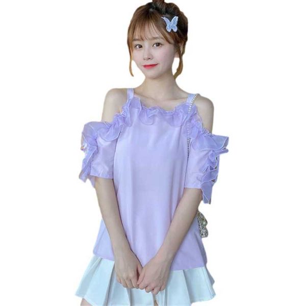 women's knits & tees summer fashion elegant blouses women korean style off shoulder white shirts female sweet vintage ruffle lace
women's knits & tees summer fashion elegant blouses women korean style off shoulder white shirts female sweet vintage ruffle lace