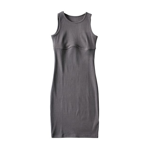 casual dresses summer 2021 ny female fashions with sleeveless tight sleeves, Black;gray
casual dresses summer 2021 ny female fashions with sleeveless tight sleeves, Black;gray