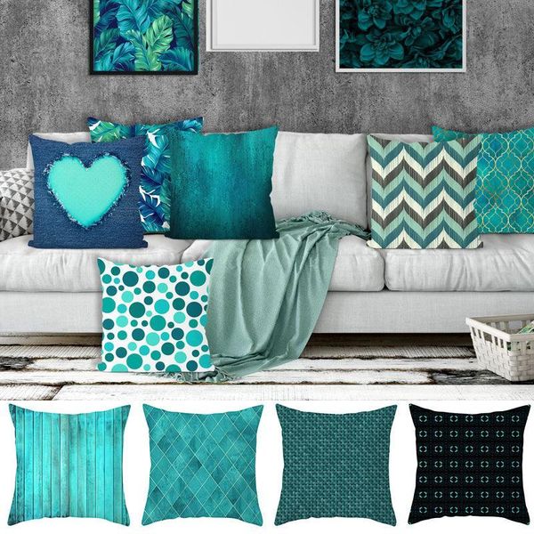 cushion/decorative pillow super teal blue geometric cushion cover modern nordic simple pillowcase decorative livingroom sofa seats throw pil
cushion/decorative pillow super teal blue geometric cushion cover modern nordic simple pillowcase decorative livingroom sofa seats throw pil