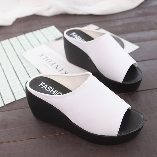 womens high heels sandal platform casual shoes ladies leisure summer wedges sandals woman mules slipper, Black
womens high heels sandal platform casual shoes ladies leisure summer wedges sandals woman mules slipper, Black