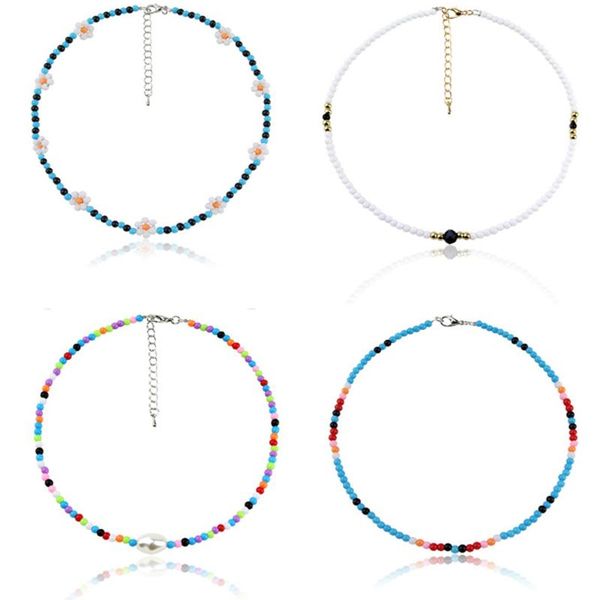 chokers bohemian handmade colorful seed beads strand necklace bohemia summer beach leisure choker boho short collar clavicle for women, Golden;silver
chokers bohemian handmade colorful seed beads strand necklace bohemia summer beach leisure choker boho short collar clavicle for women, Golden;silver